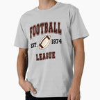 American Football League T-Shirt - Aesthetic Graphic for Adults