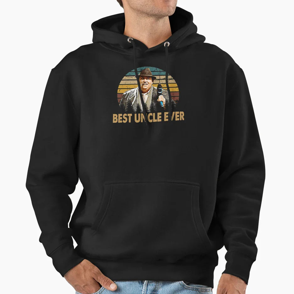 Best Uncle Ever Uncle Buck Fishing Hoodie - Casual Everyday Wear Unisex