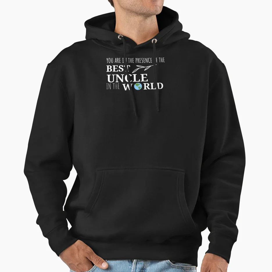 Uncle Hoodie - Minimalist Print Unisex