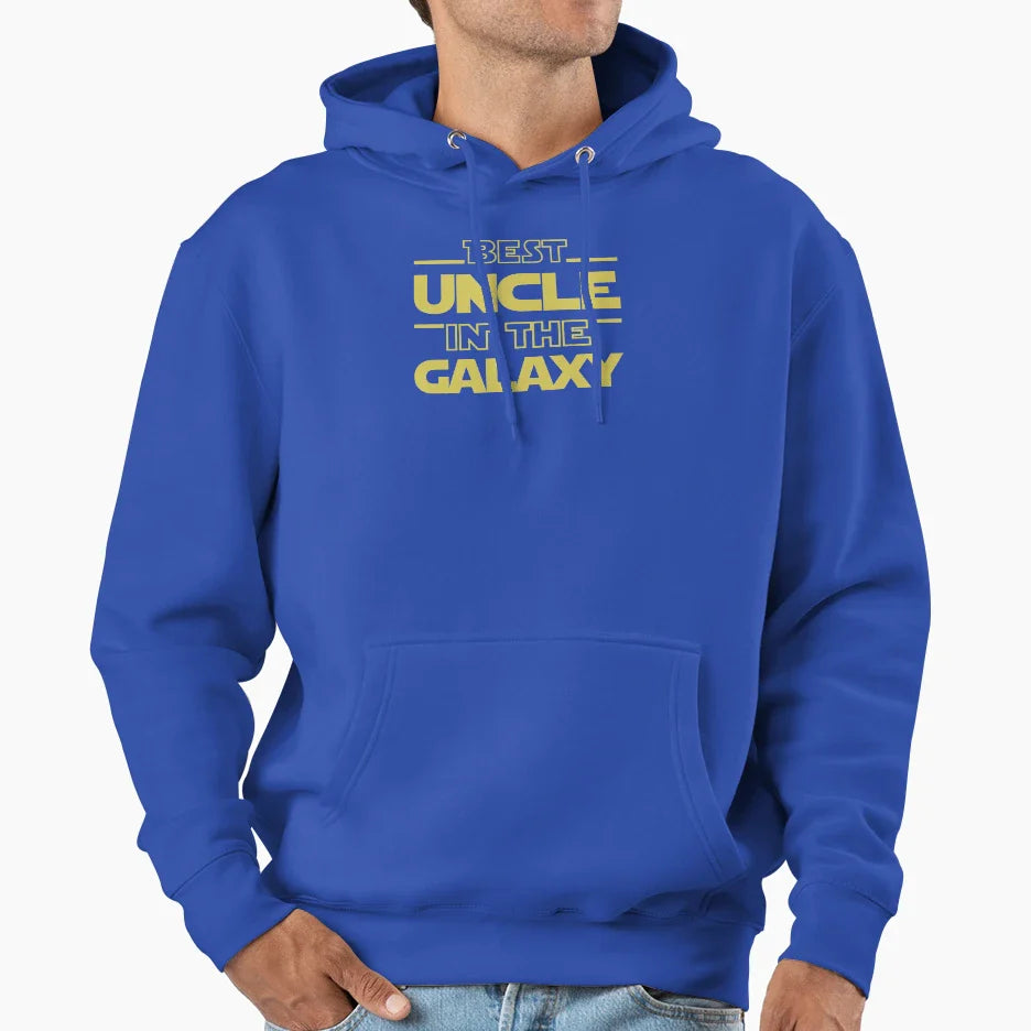 Funny Best Uncle Funny Birthday Present Hoodie - Trendy Graphic Unisex