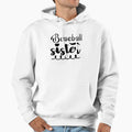 Baseball Sister Hoodie - Graphic Print for Adults