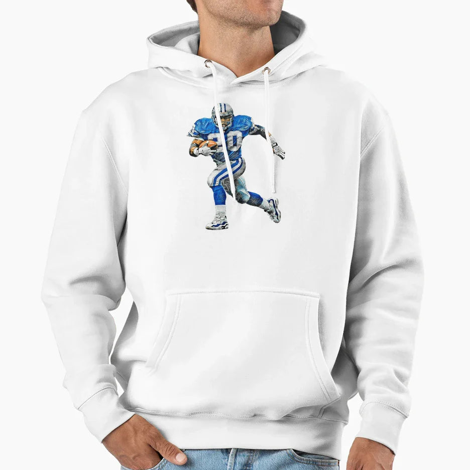Running Back Hoodie - Novelty Apparel for Adults