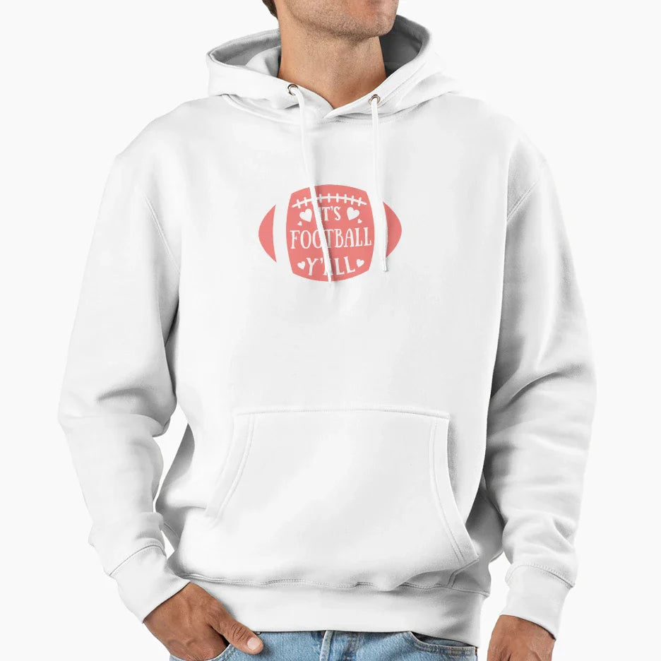Rugby Football Am Ricain Its Hoodie - Casual Everyday Wear Men Women
