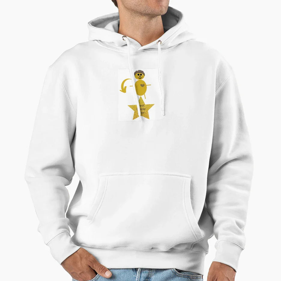 Best Uncle Hoodie - Custom Art Print Unisex