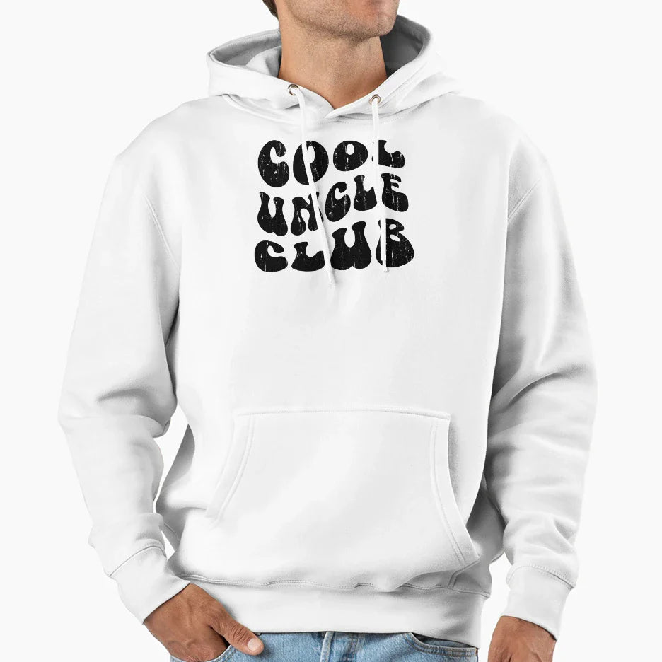 Uncles Club Hoodie - Aesthetic Graphic for Adults