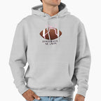Girly Football Season Hoodie - Unique Graphic Unisex