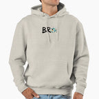 Bro Soccer Ball Minimal Sporty Football Fan Hoodie - Unique Graphic Unisex