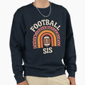 Leopard Sister Football Family Sweatshirt - Casual Everyday Wear Men Women