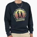 Uncle Myth Football Legend Sweatshirt - Fun Novelty Design Unisex