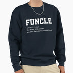 Mens Funcle Funny Uncle Definition T-Shirt - Minimalist Print for Adults
