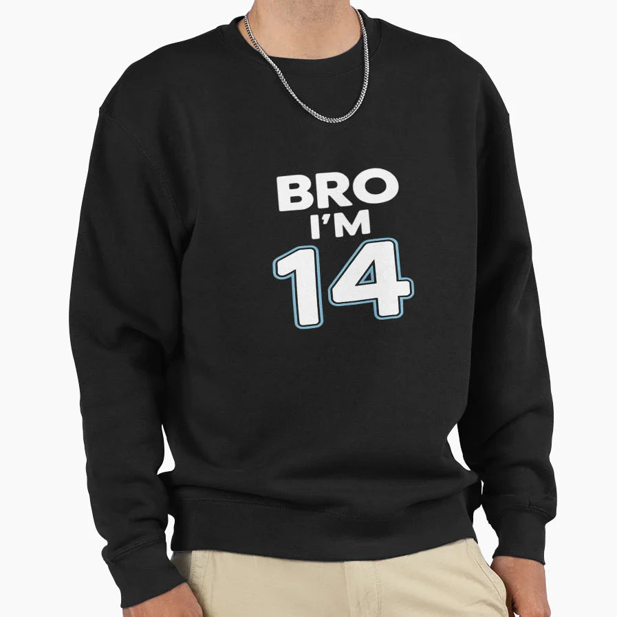 14Th Birthday 14Th Birthday 14 Sweatshirt - Unique Graphic for Adults