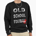 Old School Football Sweatshirt - Streetwear Style for Adults