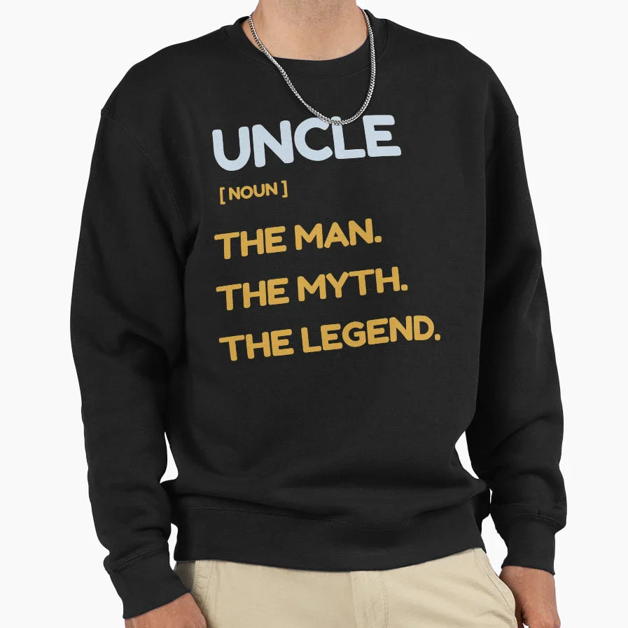 Uncle Myth Legend Sweatshirt - Streetwear Style Unisex