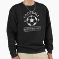 Football Best Friends Ii Sweatshirt - Fun Novelty Design Unisex
