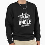 Worlds Greatest Uncle Best Uncle Sweatshirt - Fun Novelty Design Unisex