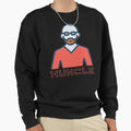 Mens Huncle Gift Handsome Hunky Sweatshirt - Fun Novelty Design for Adults