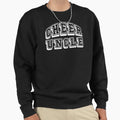 Cheer Uncle Support Cheerleader Niece Sweatshirt - Graphic Print Men Women