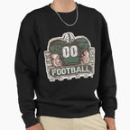 00 Football Rocks Green Team T-Shirt - Fun Novelty Design Unisex