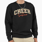 Cheer Sister Game Day Football Sweatshirt - Custom Art Print Men Women