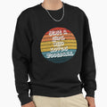 Just Who Loves Football Sweatshirt - Unique Graphic Unisex