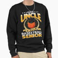 Proud Uncle Basketball Sweatshirt - Aesthetic Graphic for Adults