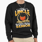 Proud Uncle Basketball Sweatshirt - Aesthetic Graphic for Adults
