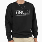 Uncle Lover Uncle Est 2023 Funny Sweatshirt - Streetwear Style Men Women