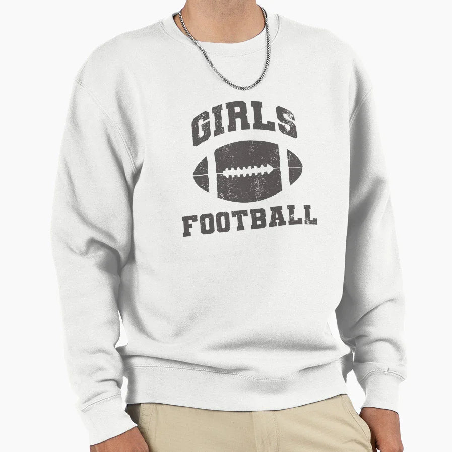 Football Sweatshirt - Unique Graphic Unisex