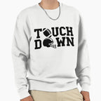 Touchdown Sweatshirt - Fun Novelty Design for Adults