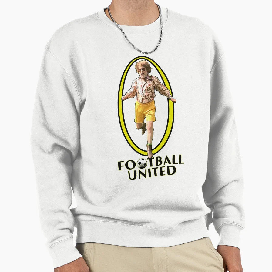 Football United Vic Reeves Essentiel Sweatshirt - Unique Graphic for Adults
