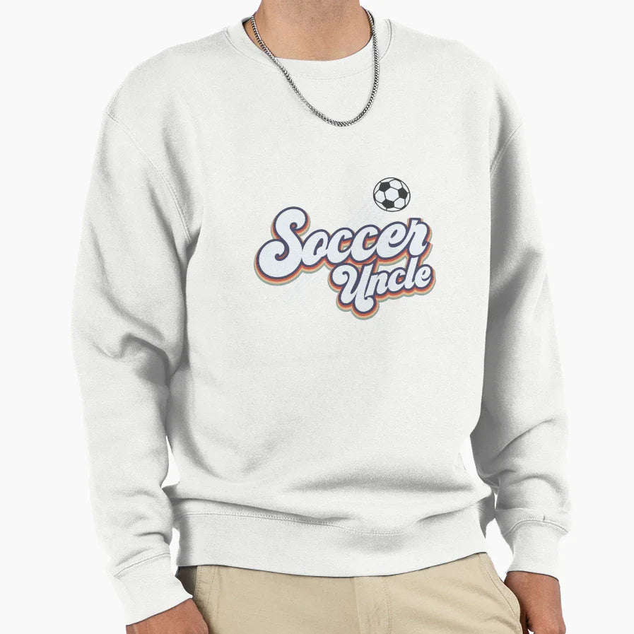 Soccer Uncle Soccer Champion Soccer Sweatshirt - Aesthetic Graphic Unisex