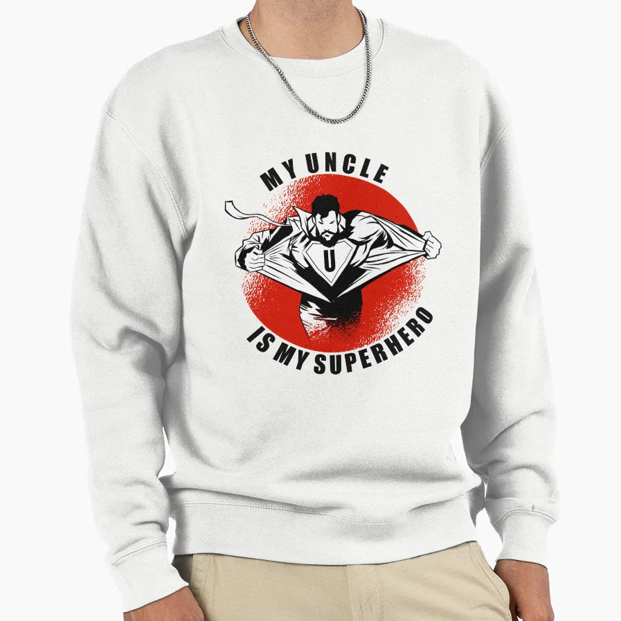 Uncle Godfather Birthday Family Gift Sweatshirt - Aesthetic Graphic Unisex