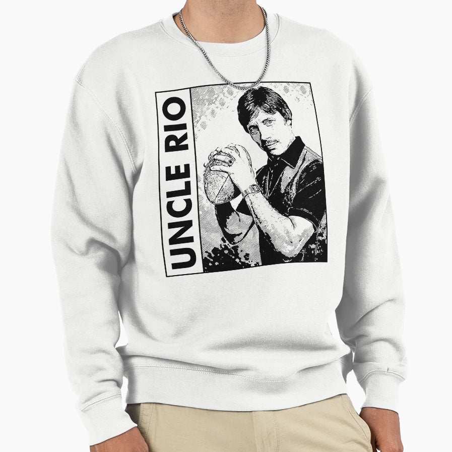 Uncle Rico Picture Sweatshirt - Aesthetic Graphic Unisex