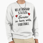 Relationship Status Forever Love Sweatshirt - Novelty Apparel Men Women