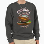 American Football Sweatshirt - Trendy Graphic Unisex