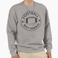 American Football Best Friends I Sweatshirt - Unique Graphic for Adults
