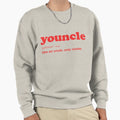 Youncle Like Uncle Only Cooler T Hoodie - Casual Everyday Wear Unisex
