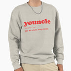 Youncle Like Uncle Only Cooler T Hoodie - Casual Everyday Wear Unisex