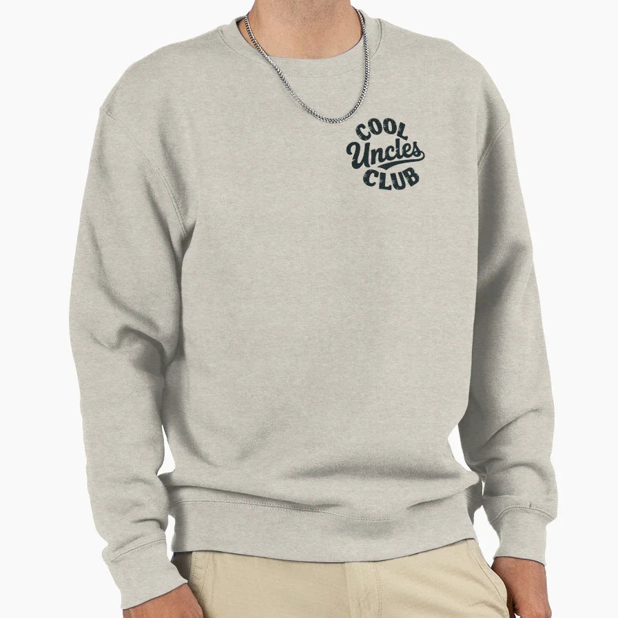 Uncles Club Distressed Pregnancy Sweatshirt - Novelty Apparel Men Women