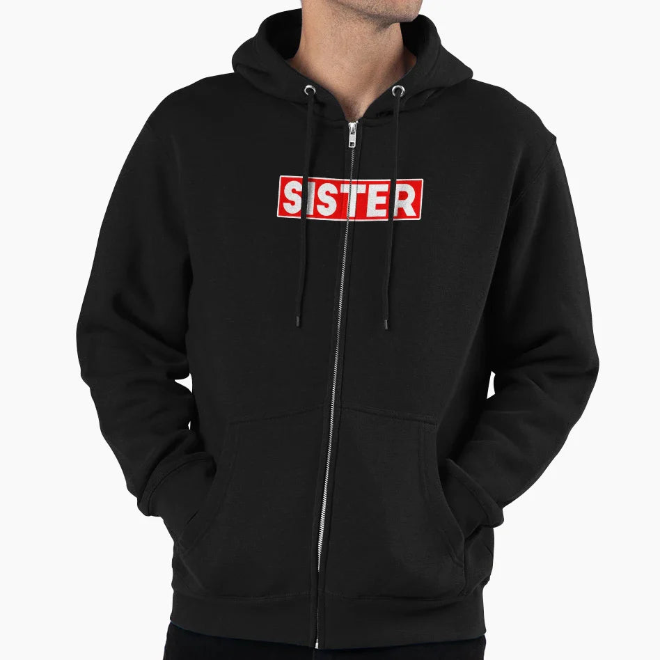Sister Hoodie - Graphic Print for Adults