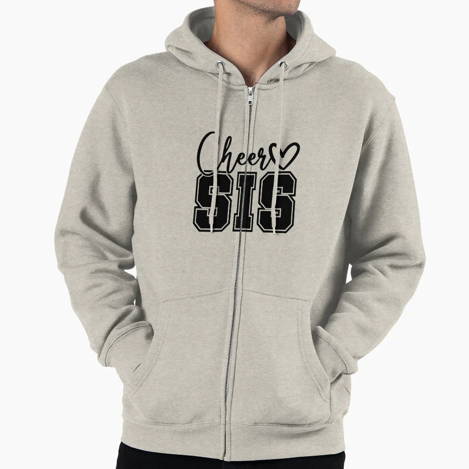 Cheer Sis Hoodie - Streetwear Style for Adults