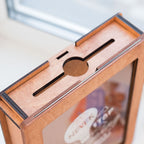 USA Travel Box Dark Walnut