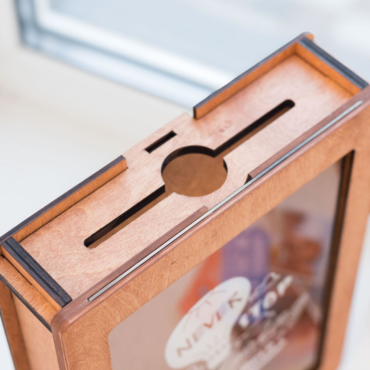 USA Travel Box Dark Walnut