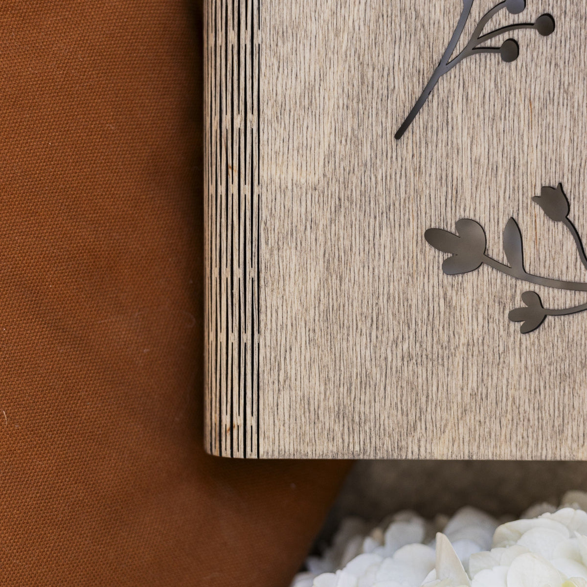 Wooden Photo Album - Vine