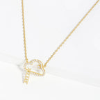 Gold Dipped Cloud Pendant Necklace