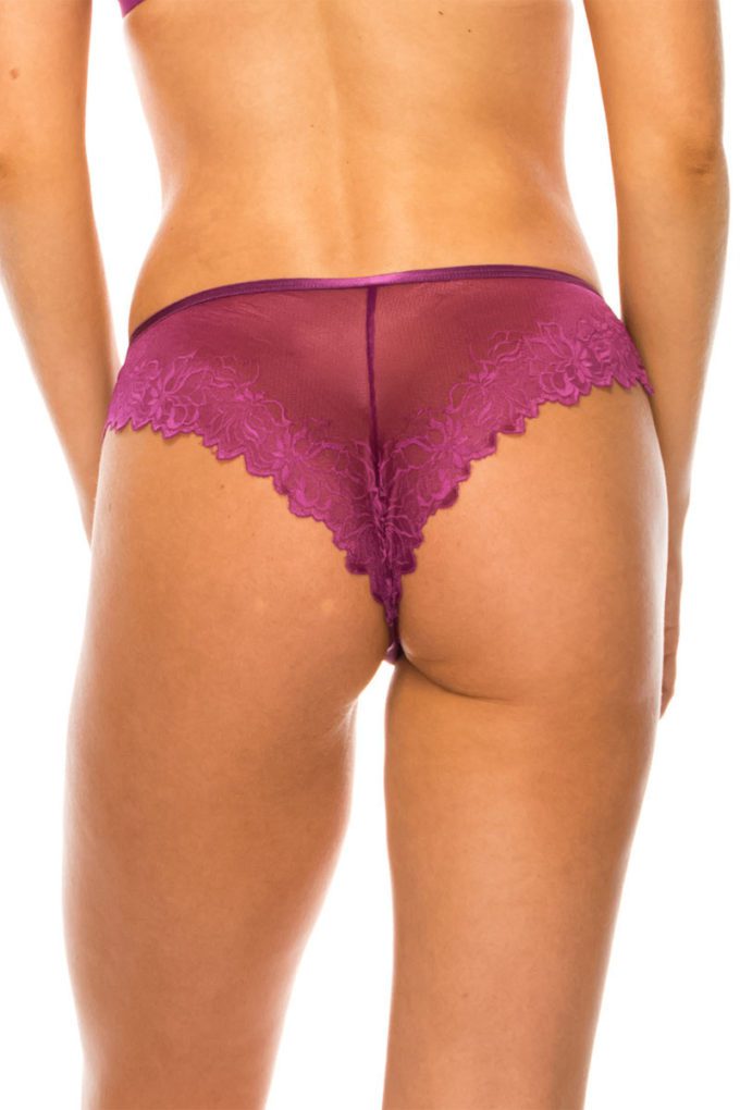 Back Floral Lace Panty