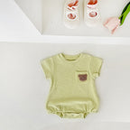 Fuzzy Bear Romper